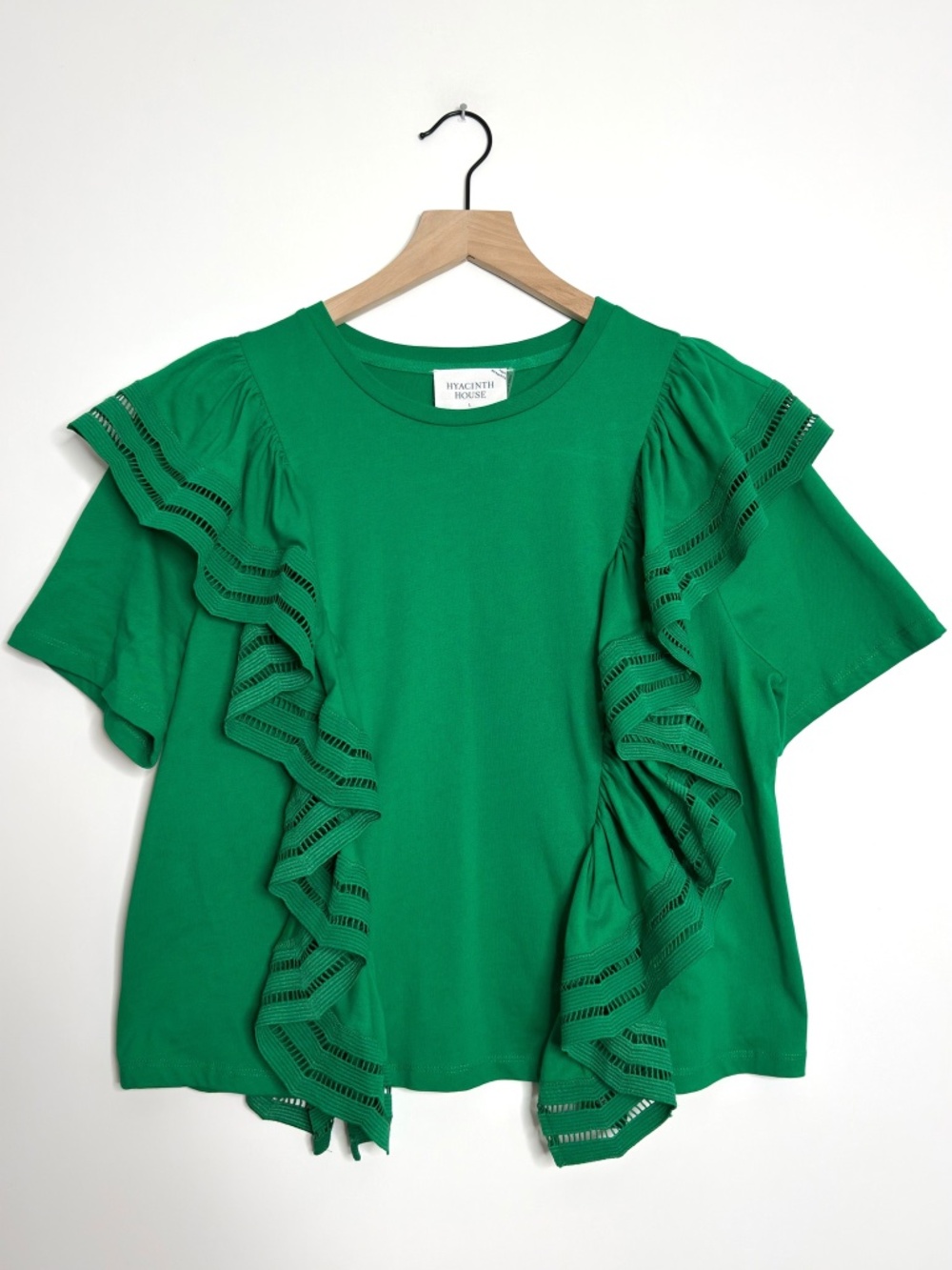 Hyacinth House Ruffle T-Shirt